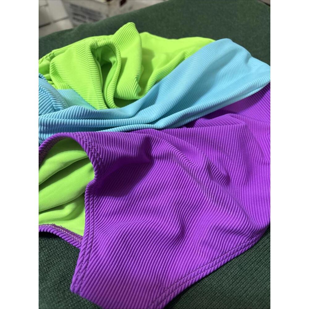 NWT Beach Riot Carlie Swimsuit in Cool Combo XS New With‎ Tags Sold Out - Picture 7 of 7